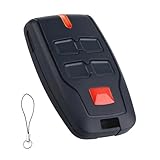 Mando Garaje 433,92 MHz para Mitto 4, Mando 4 Botones Rolling Code RCB02 RCB04, Universal Controles Remotos Botones, Mando Parking para Puerta de Garaje Automática Incluye Pila