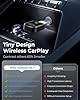 Luckyish Wireless Carplay Adapter for iPhone Latest Upgrade, Tiny Bluetooth Dongle Convert Wired to Wireless for Apple Car Play Plug & Play, Zero-Lag Auto-Connect GPS Works With 2016+ Cars (Jet Black) #1