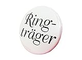 Durchmesser 3,8 cm Ringträger Button - Anstecker edel Hochzeit Trauung Wedding Trauzeuge 3,8 cm