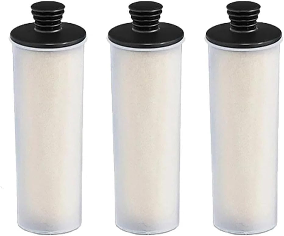 YUETTYY Paquete de 1/2/3 filtros descalcificadores para limpiador de vapor, cartucho de filtro de descalcificación, piezas de repuesto para accesorios de limpieza de vapor vertical Karcher SC3 SC3MX