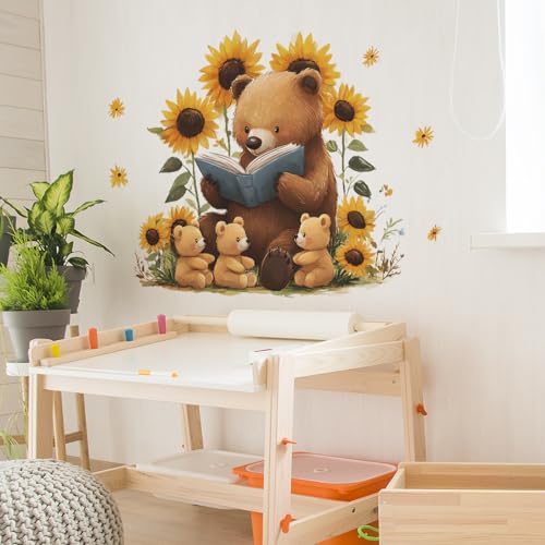 Achang vinilos decorativos adorables para pared infantil miniatura 3