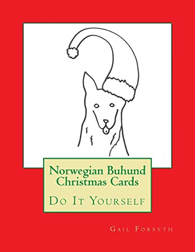 Norwegian Buhund Christmas Cards: Do It Yourself