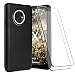 Produktbild LYJERRY Handyhülle für Gigaset GX6 Pro und Gigaset GX6 Hülle + 2Pcs panzerglas für Gigaset GX6 Pro und Gigaset GX6 Hülle Stoßfest Cover Schutzhülle Silikon Case Weich Schwarz hülle und panzerglas