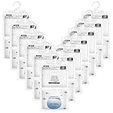 Moisture Absorbers 12 Pack，Hanging Closet Dehumidifier Bags,Humidity Packs, Humidity Absorber in Wardrobes, Bedrooms, Bathrooms