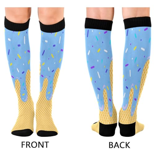 Compression Socks for Women & Men, Knee High Socks for Circulation Medical Running Athletic Nurse Travel2