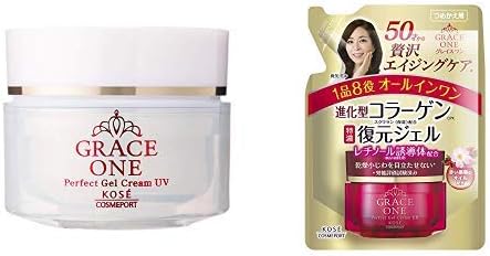Amazon セット買い Kose コーセー グレイスワン オールインワン 濃潤リペアジェルuv Spf50 Pa 100g コーセー グレイスワン オールインワン 濃潤リペアジェル Ex 詰め替え 90g グレイスワン ビューティー 通販