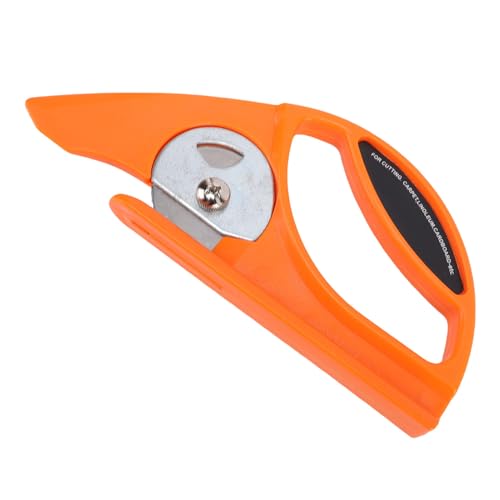 Jectse Cortador Giratorio de 45 Mm, de Plástico con Hoja de Acero Inoxidable, Herramienta de Corte de Tela Duradera y Ergonómica para Alfombras, Papel Tapiz, Cartón, Cuero, Adecuado