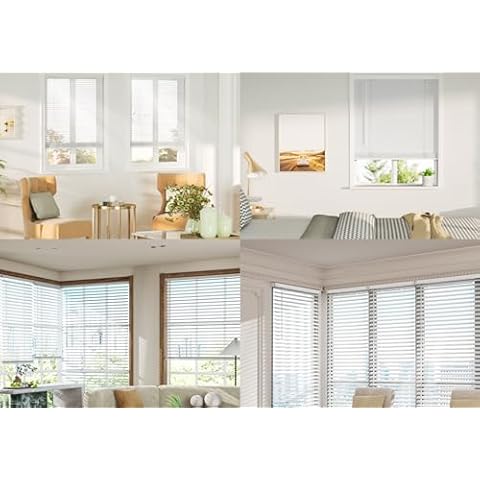 SZXIMU 1 inch & 2 inch Room Darkening Window Blinds Cover