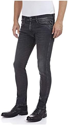 Replay Men's Anbass Coin Zip Jeans, 097 Dark Grey, 29 W/32 L :  Amazon.com.au: Clothing, Shoes \u0026 Accessories