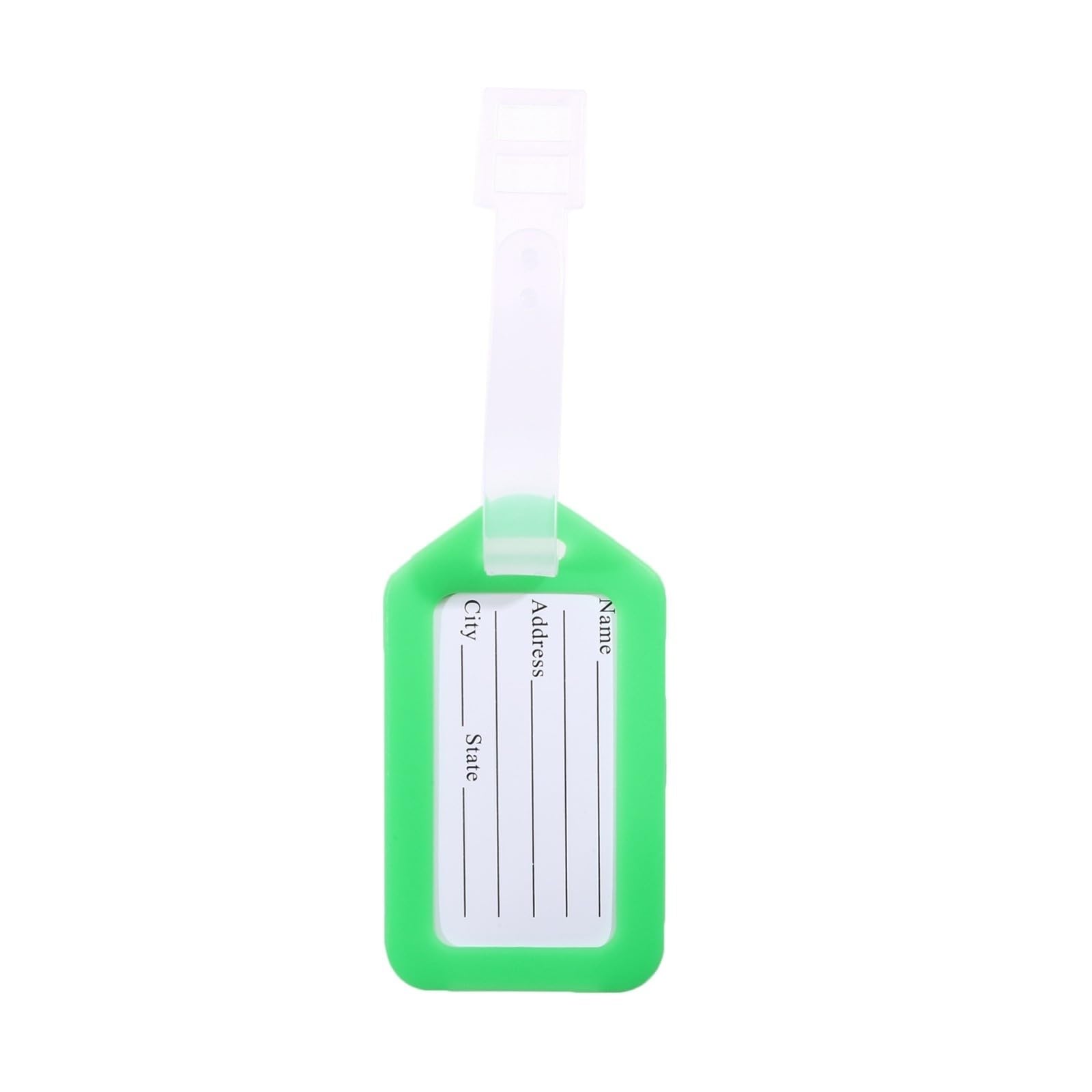 Set di etichette identificative for bagagli in plastica