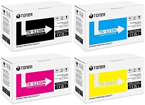 4x TK-5230 Kyocera Original Toner Ecosys M5521cdn M5521cdw 