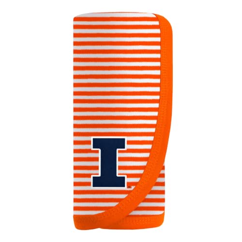 Image of College Baby Infant Striped /Solid Blanket, Unisex, One Size 37.5 X 33.5