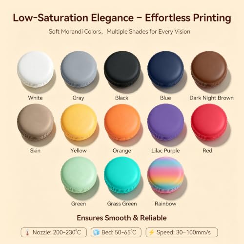 Image of Kingroon Matte PLA Filament 1.75mm 3D Printer Filament Matte Filament 1kg Dimensional Accuracy + /- 0.02 mm (Matte Night Brown)