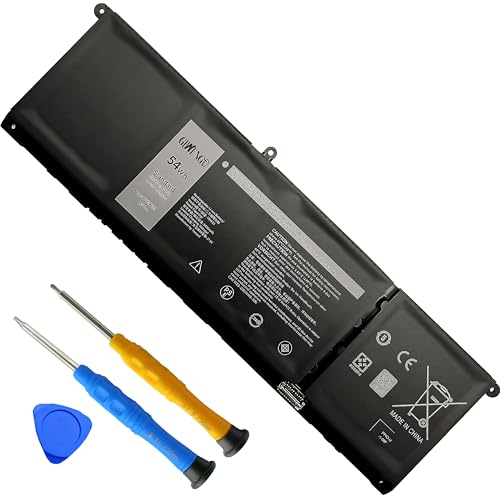 GBNENGTD V6W33 Laptop Battery Replacement for Dell Inspiron 5330 5320 5310 Latitude 3320 3330 3430 5410 5415 5418 Plus 7420 7620 7635 2-in-1 Chromebook Vostro 3510 3511 3515 3520 Series 54Wh 15V