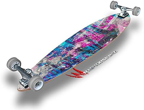 Graffiti Splatter - Decal Style Vinyl Wrap Skin fits Longboard Skateboards up to 10"x42" (Longboard NOT Included)