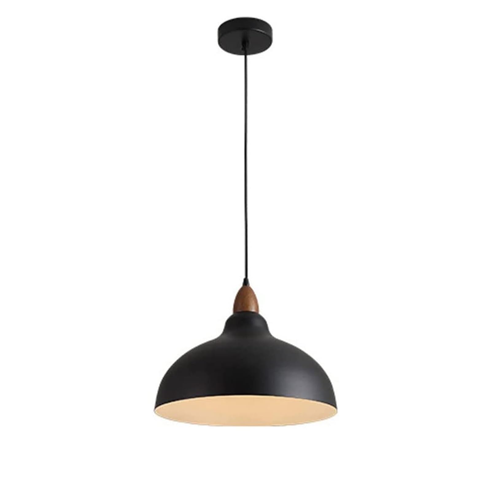 FZQSXAZU Chandelier Metal Pendant Lamp, Retro Industrial hts Fixtures, E27 Screw Ceiling Chandelier, Living Room Bedroom Bar Decoration Hanging ht (Color:Dark)
