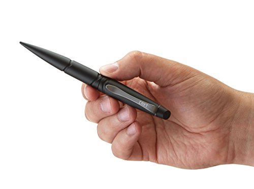 Crkt Williams Tactical Pen 2: Low Profile, Edc Self Defense Survival Pens Made Of Black Anodized Aluminum With Fisher Space Ink Cartridge, And Pocket Clip Tpenwp #TOP7