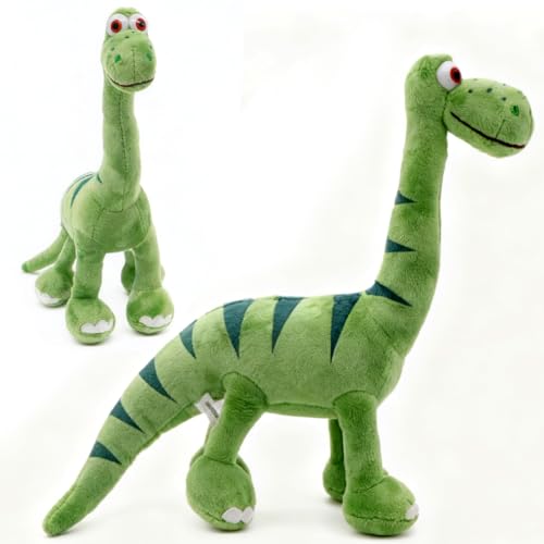 KMFASVX Dinosaurier Kuscheltier,40cm Dinosaurier Plüschtier,Dino Kuscheltier, Tyrannosaurus Plüsch Cuddle Toys Stofftier Plüschtier Kuscheltier Figur für Kinde - Grün