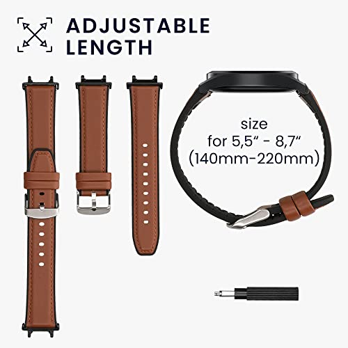 Kwmobile Cinturino Pelle PU e Silicone Compatibile...