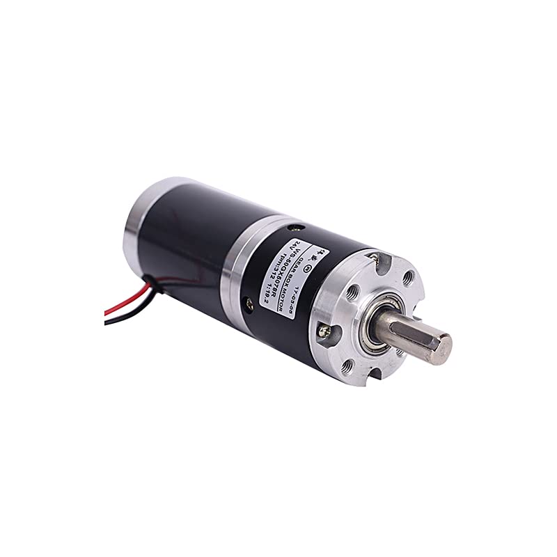 Davitu DC Motor - Permanent magnet DC planetary gear motor / 12V high torque speed motor / 24VCW / CCW gear slow speed small motor - (Speed(RPM): 24V 312)