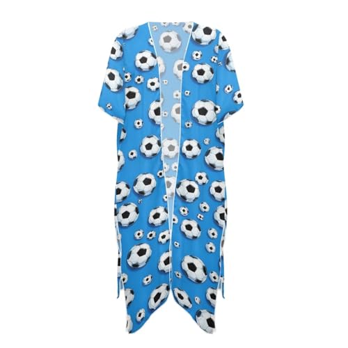 Cárdigan largo tipo kimono para mujer holgado que cubre con estilo 3