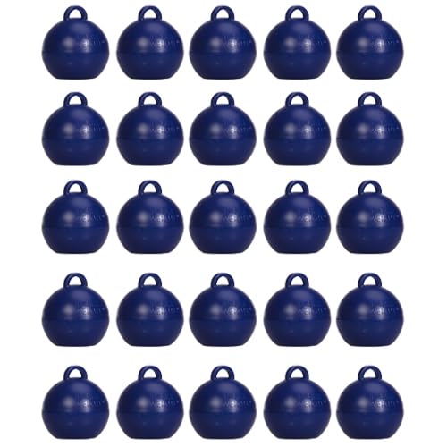Bubble Balloon Weights - Pack of 25 (Navy Blue, 35gr) — image 1