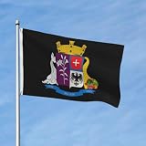 Double Sided Official Seal Of São José Flag 3x5 Ft Polyester Outdoor Flags Durable Patio Decor Banner for All Seasons