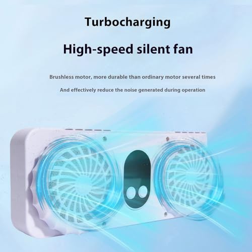 Autositzkühlerkissen für Kinder, Kinderwagenkühlkissen mit 2 Lüfter 3 Geschwindigkeit Verstellbarer USB Angetriebenem Atmungsaktivem Kinder -Kühler -Linerkissen für Camping Im