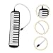 UPKOCH 1Set Key Melodica for Adults Portable Musical Instrument with Mouthpiece Durable for Beginners Music Enlightenment School Parties