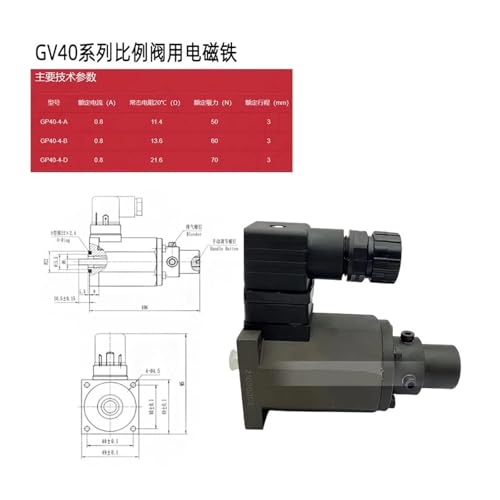 Bobine solénoïde proportionnelle hydraulique GV40 GH263-045 électrovanne - 3