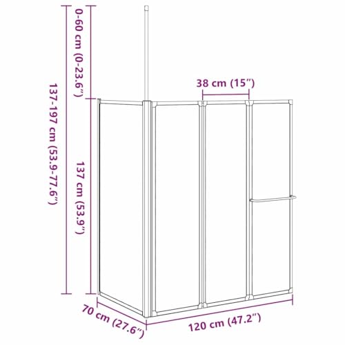 Écran de bain pliable et étanche pour optimiser la douche - 4