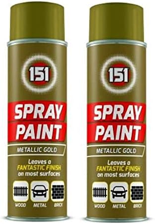 250ml High Grade Matt Gloss Household Spray Paint Can for Autos Wood Metal Plastic Graffiti (1, Yellow Gloss)