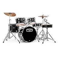 Mapex Tornado 5- Piece Drum Set with Hardware, Throne & Cymbals