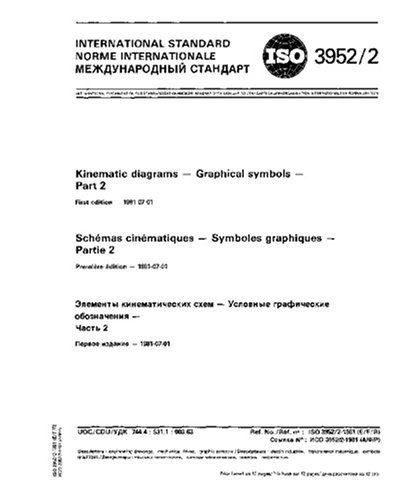 ISO 3952-2:1981, Kinematic diagrams - Graphical symbols - Part 2 ...
