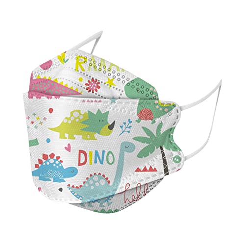 10 Stück Kinder Mundschutz 4 Lagige Schutz-Maske mit Bunt Schmetterling Motiv,Schwarz 4 Lagige Mund und Nasenschutz Staubdicht Mund-Nasen Bedeckung Atmungsaktiv für Mädchen Jungen Cover