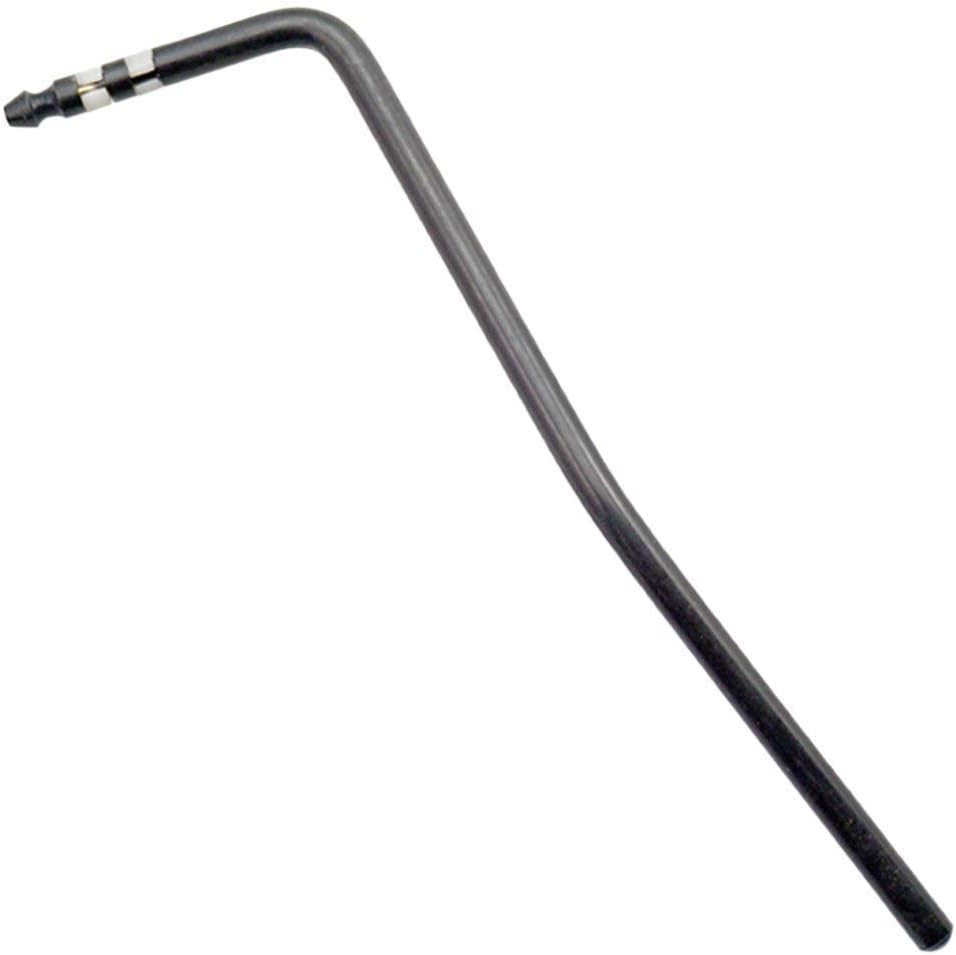 6 mm Insertion Style Tremolo Arm Whammy Bar Guitar Tremolo Bridge Insert Part Diameter With Threaded Collar fit for Ibanez Guitar (Black)