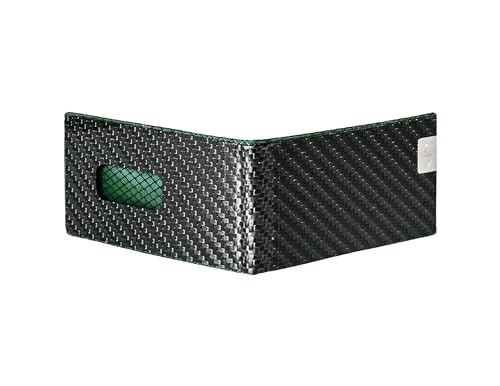 Common Fibers BIZ - Real Carbon Fiber RFID Blocking Business Card Holder Slim Wallet with Twill Weave4