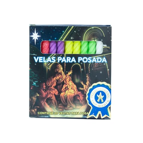 Luz Maria - Pousada Ordering Candles 5 Packs with 20 Pieces (Votive, Unscented, Religious)
