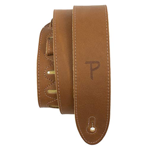 Perri’s Leathers Ltd. – Sangle de guitare – Cuir italien – Brun – Ajustable – Pour Guitares Acoustiques/Basses… - Les Beatles, Paul McCartney, John Lennon, RIngo Starr, George Harrison Perri’s Leathers Ltd. - Sangle de guitare - Cuir italien - Brun - Ajustable - Pour Guitares Acoustiques/Basses…