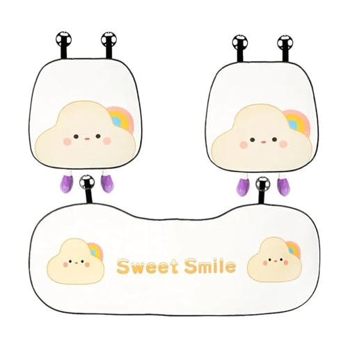 Coussin de siège de voiture respirant et confortable en peluche douce