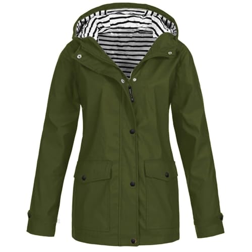 Veste imperméable femme d'été légère veste de pluie voyage