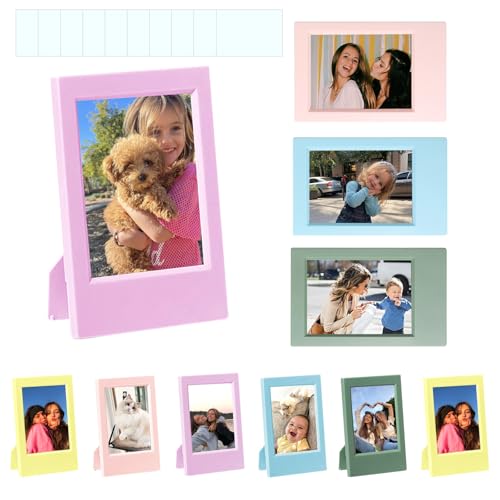 CAIYOULE Mini Picture Frame for Fujifilm Instax Mini Instant 3" Film Photo