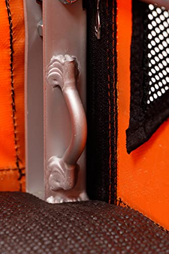 TrendPet DogBus S - Gefederter Aluminium Fahrradanhänger, Hundeanhänger für kleine bis mittlere Hunde