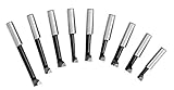 borstahl tunnelbau hartmetallbestückt WABECO Bohrstangen Set Schaft-Ø 10 mm für Ausdrehkopf Ausbohrkopf Bohrstahl