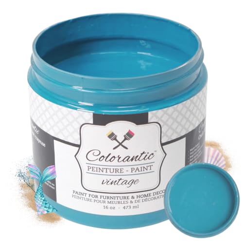 Colorantic | MERMAID Chalk Paint for Furniture DIY - Multi-Surface