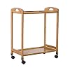 Portable et solide Work home Cart Tool 2 Tier Work home Tool Utility Cart Hotel Catering Cart met Universeel Remwiel…
