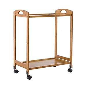 Portable et solide Work home Cart Tool 2 Tier Work home Tool Utility Cart Hotel Catering Cart met Universeel Remwiel…