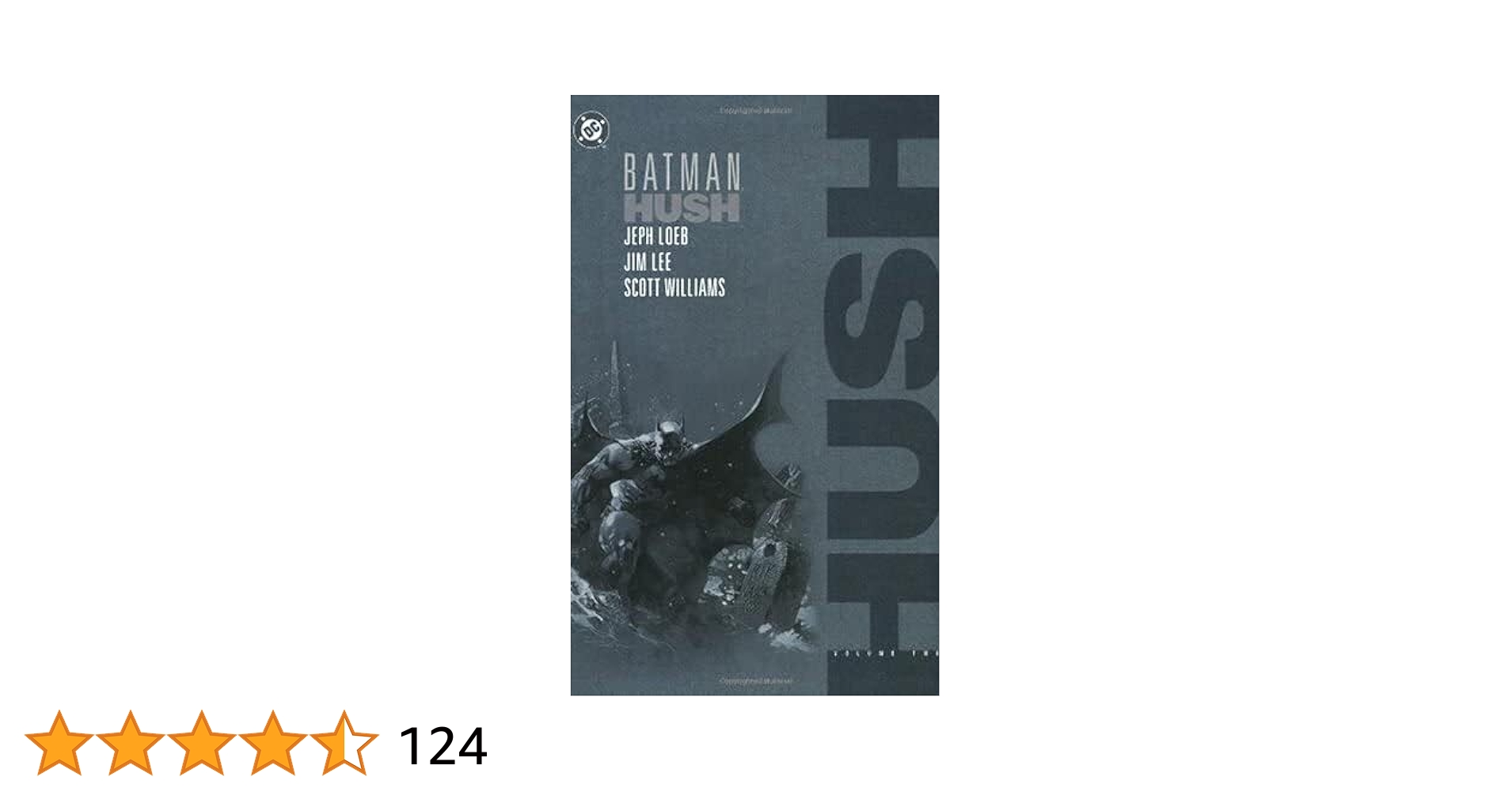 Amazon.com: Batman: Hush - VOL 02: 9781401200923: Loeb, Jeph
