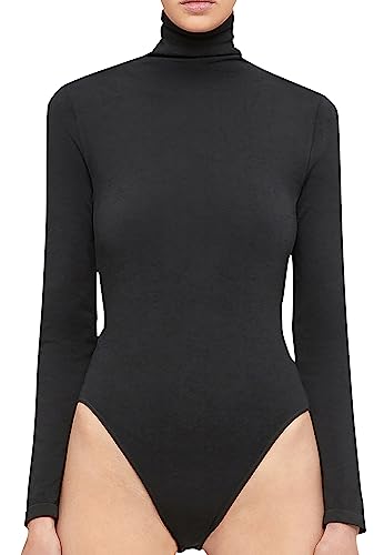 Wolford Colorado Body for Women Luxurious Turtleneck Bodysuit Long Sleeves Comfortable & Elegant Perfect for Every Occasion3