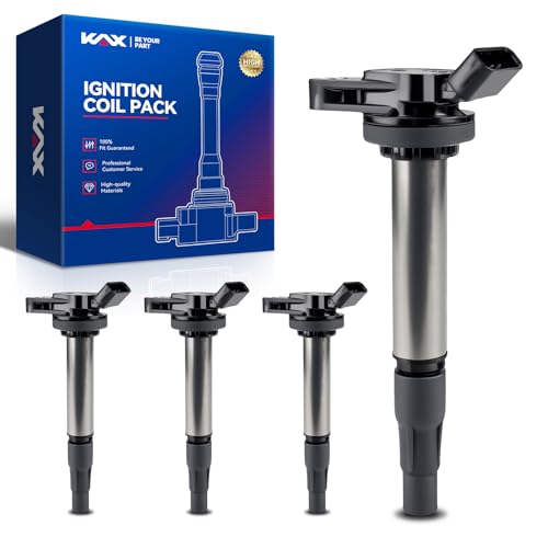 KAX UF596 Ignition Coil Pack Set of 4 for Toyota & Lexus 2008-2016